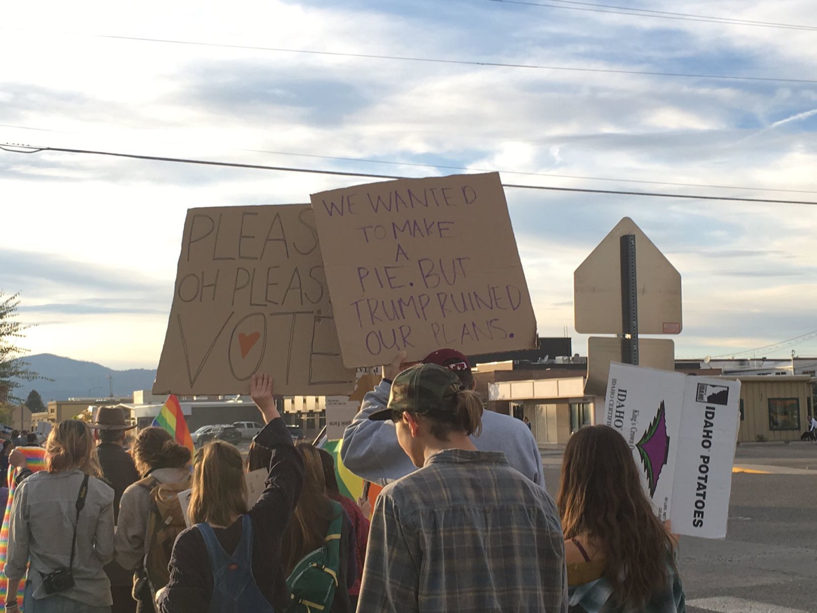 Protesters